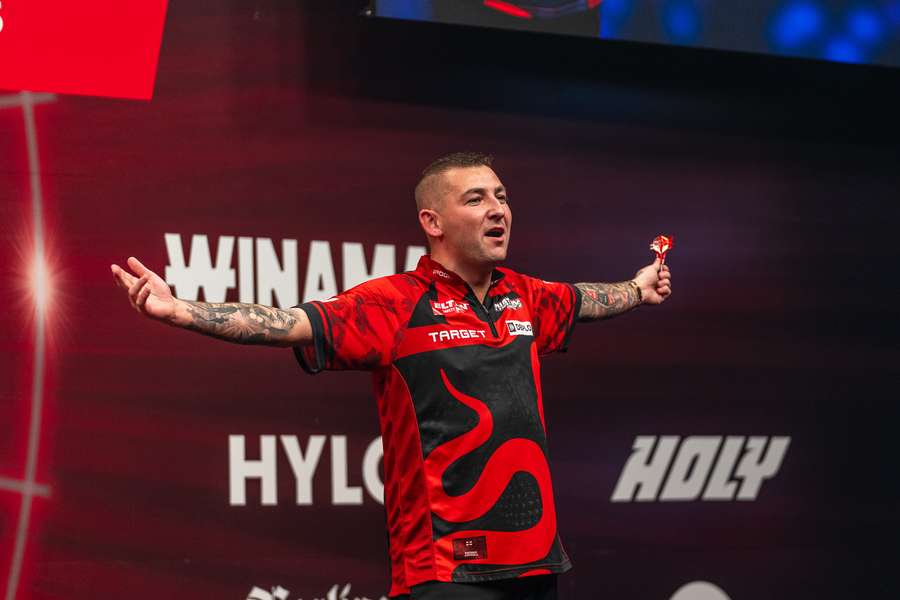 Nathan Aspinall has another reason to celebrate.