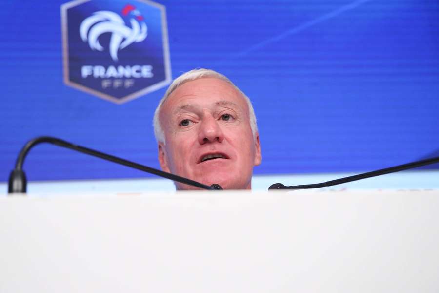 Trenér francouzské reprezentace Didier Deschamps