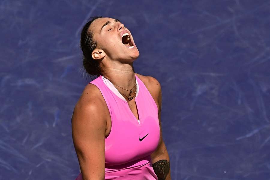 Sabalenka suffered a shock upset