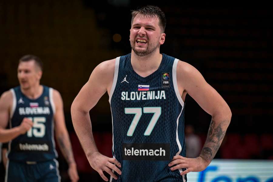 Luka Doncic was deze zomer te bewonderen op de Olympische Spelen