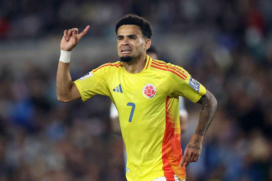 Luis Díaz é uma das armas da Colômbia