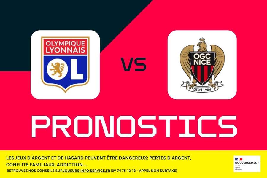 OL - Nice : pronostics, meilleurs paris et cotes (Ligue 1) OL - Nice : pronostics, meilleurs paris et cotes (Ligue 1)