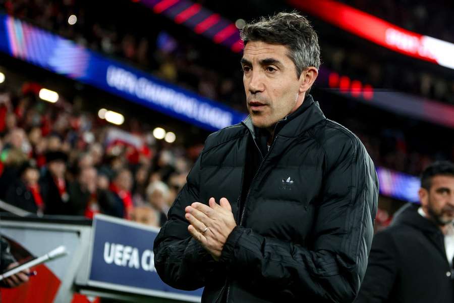 Bruno Lage, treinador do Benfica