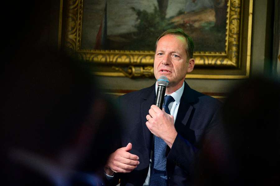 Christian Prudhomme à Paris ce mercredi.