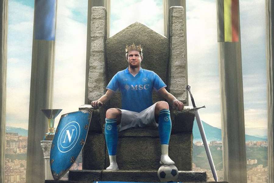Stramaccioni: De Bruyne makes Napoli title favourites; he's perfect