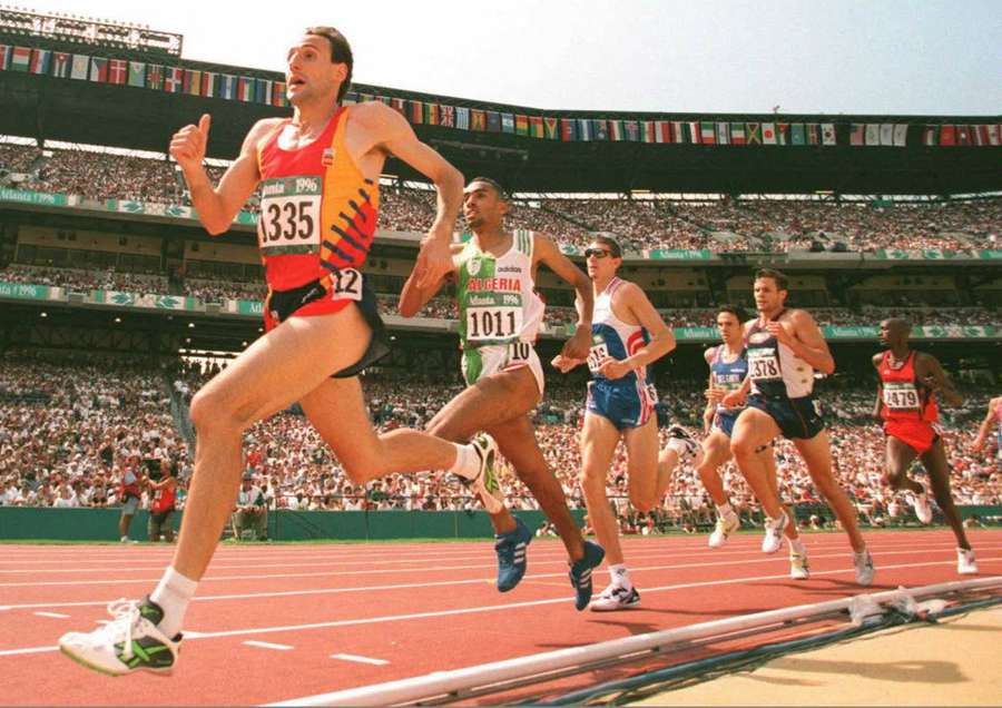 Fermín Cacho en Atlanta 1996