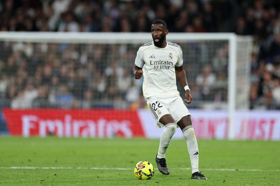 Rüdiger, ante el Betis Rüdiger, ante el Betis
