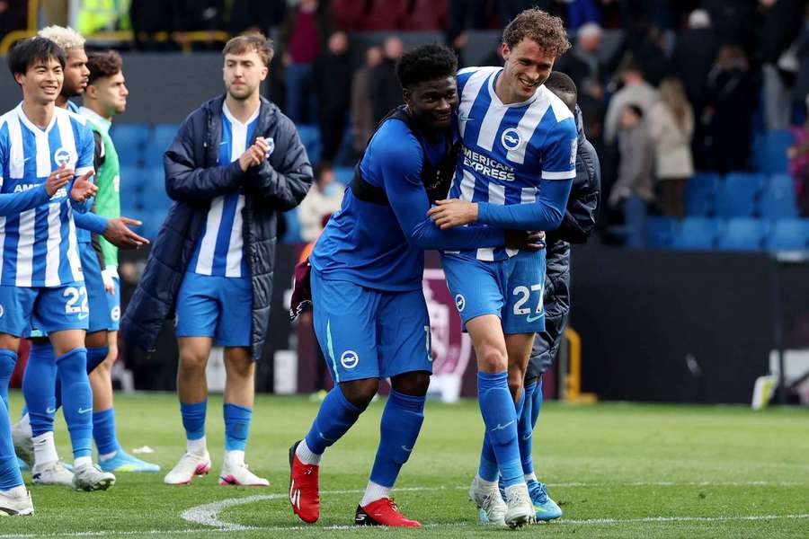 Hurzeler pleased with Brighton spirit for win at Burnley