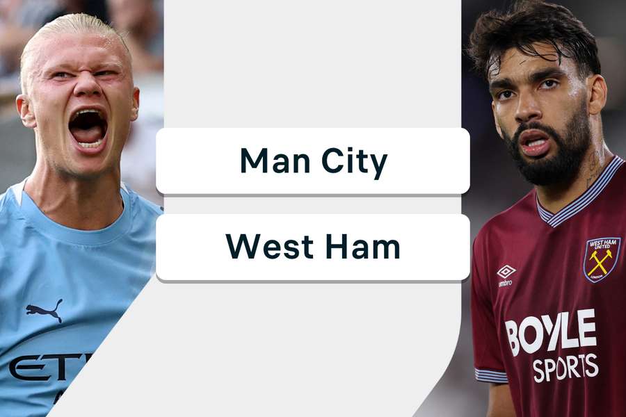 Man City vs West Ham Man City vs West Ham