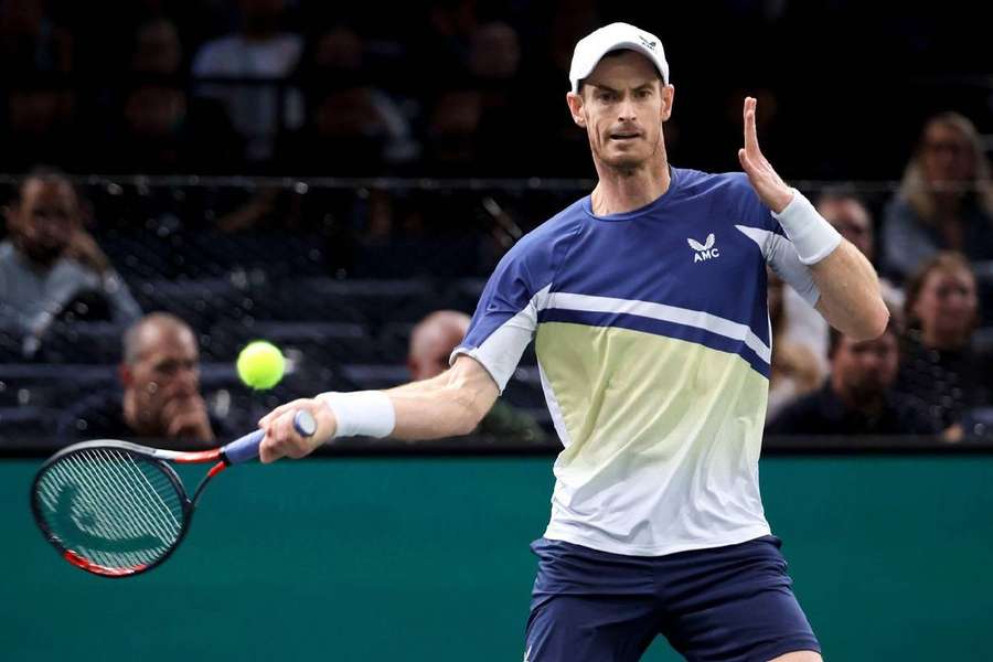 Andy Murray le 31 octobre dernier lors du Masters de Paris.