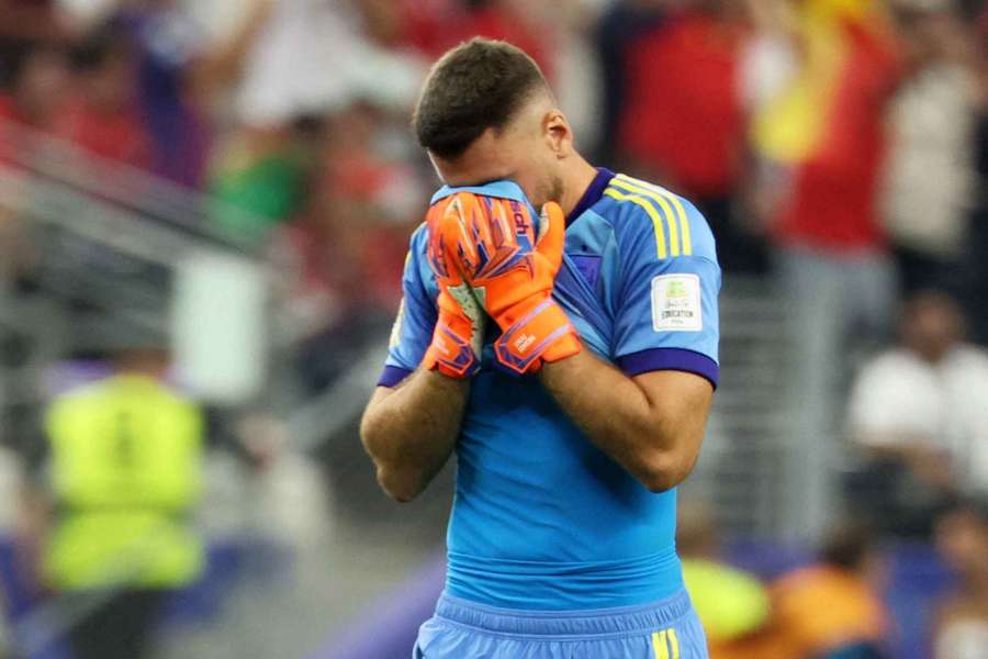Unai Simón entrou para a história das Copas Unai Simón entrou para a história das Copas