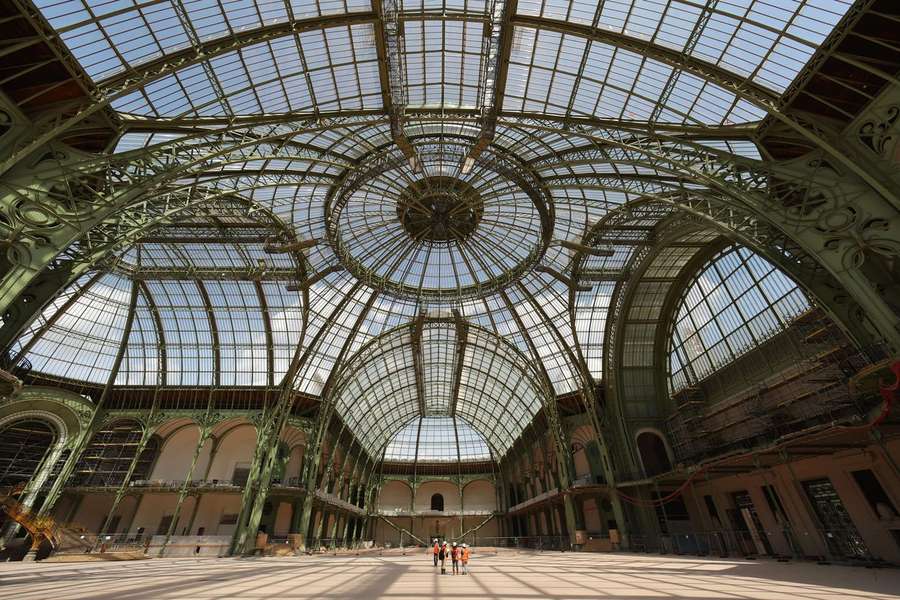 Grand Palais foi construído em 1900