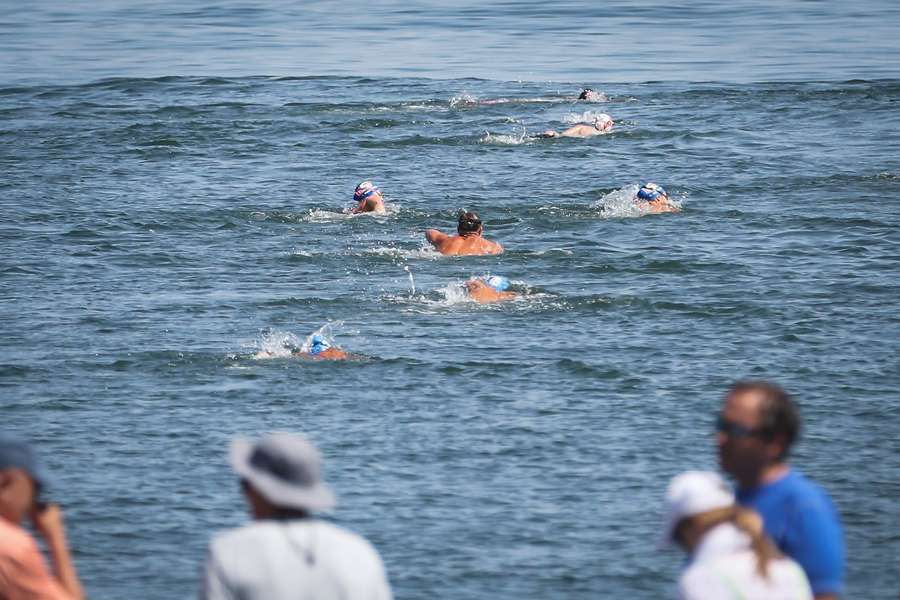 Nadadores lusos ficaram pelas eliminatórias dos 3kms sprint em águas abertas
