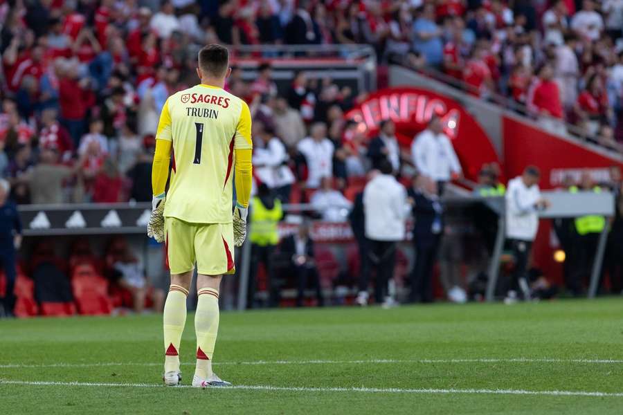 Trubin fez 50 jogos oficiais pelo Benfica e... um golo