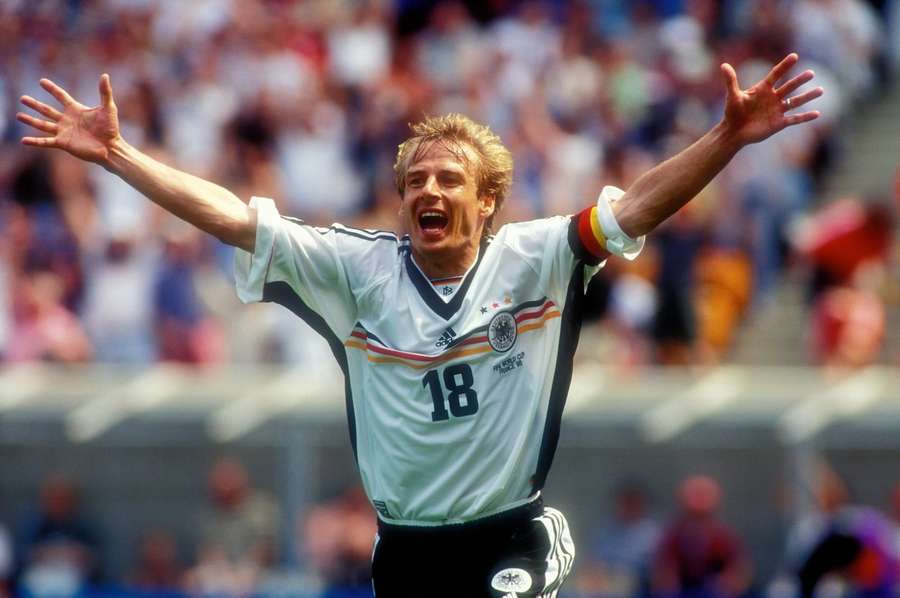 Jürgen Klinsmann bei der Weltmeisterschaft 1998