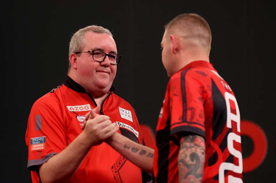 Stephen Bunting and Nathan Aspinall are both popular with darts fans