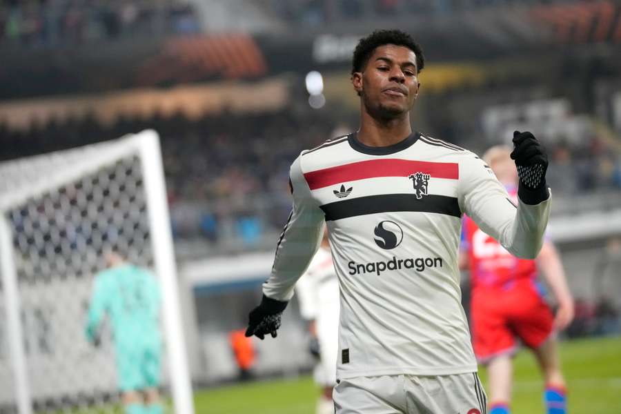 Rashford pod Amorim veľa priestoru nedostáva. 