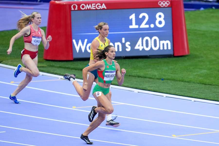 Cátia Azevedo eliminada nas repescagens dos 400 metros