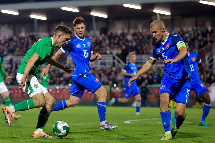 Jakubko počas duelu v Írsku. Jakubko počas duelu v Írsku.