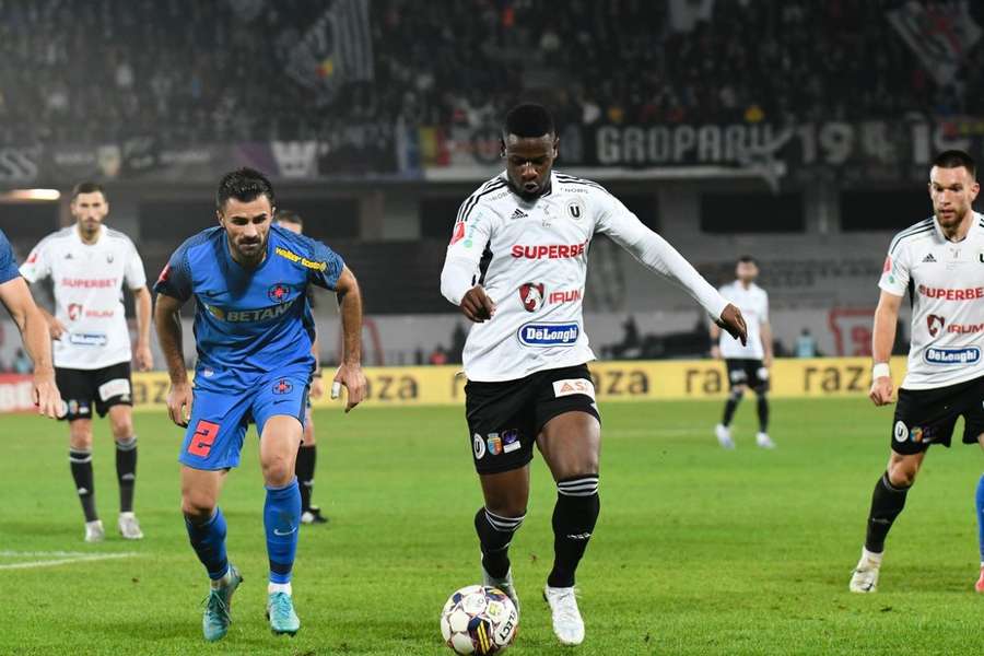 Thiam a deschis scorul în partida cu FCSB
