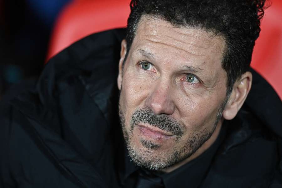 Simeone prepara jogo com o Athletic Bilbao