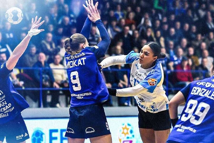 CSM Bucureşti a învins-o pe HC Dunărea Brăila cu scorul de 36-34