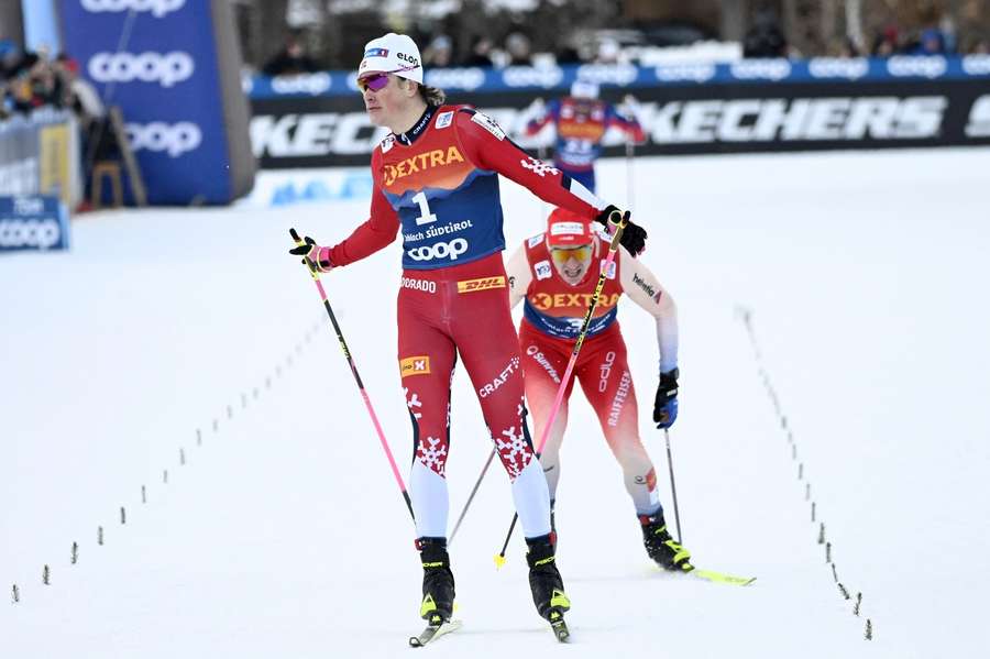 Johannes Hösflot Kläbo war beim Skiathlon in Val di Fiemme nicht zu stoppen.
