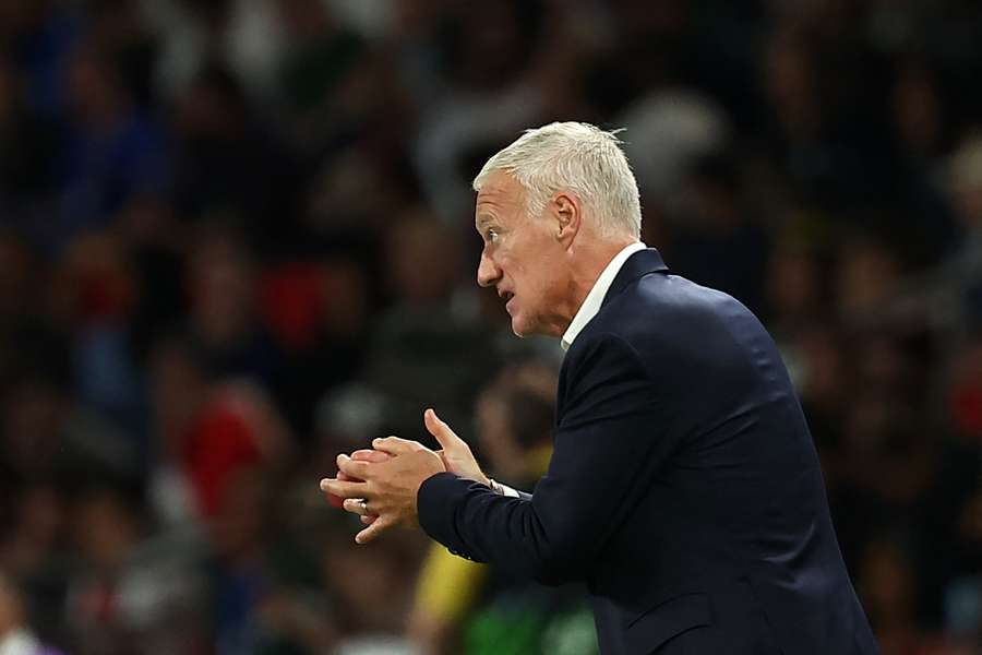 Deschamps no Parc des Princes nesta sexta-feira à noite