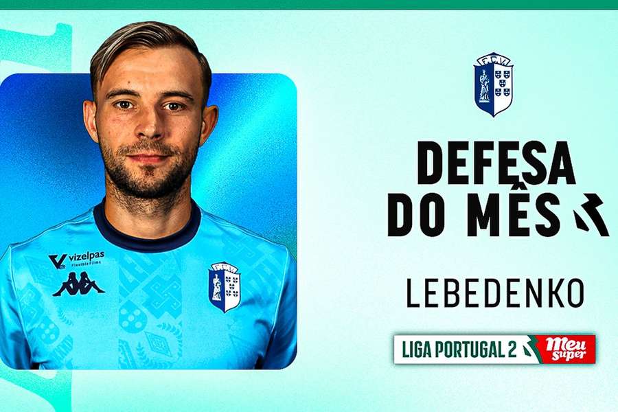 Lebedenko já tinha sido o melhor do mês em fevereiro