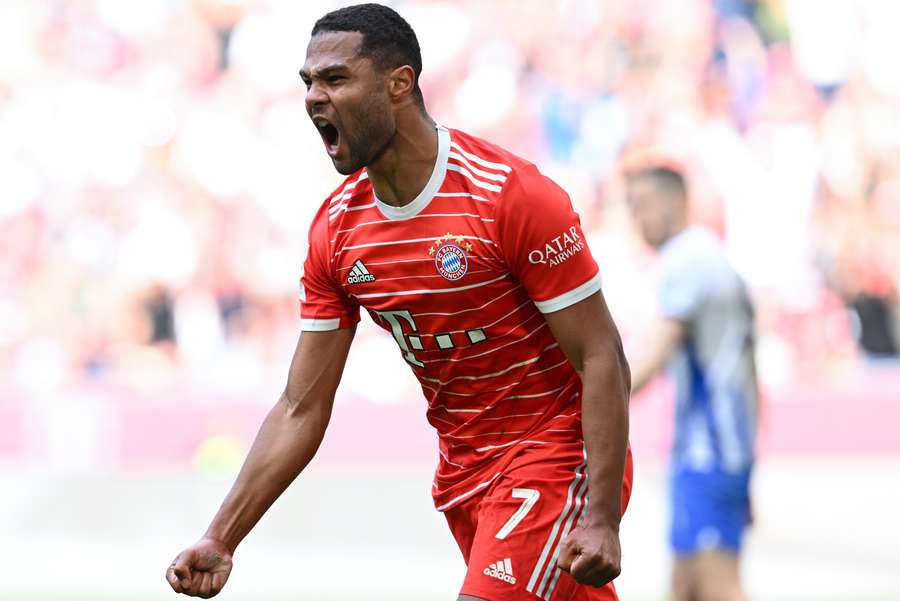 Serge Gnabry erzielte gegen Hertha BSC das 1:0 für den FC Bayern