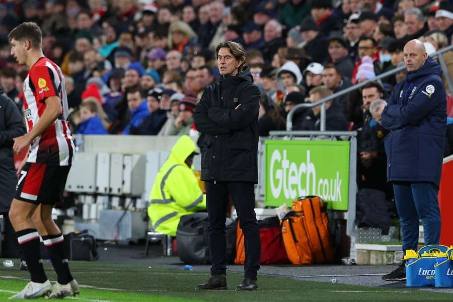 Brentford boss Frank on Man City defeat: We were world class for 25mins