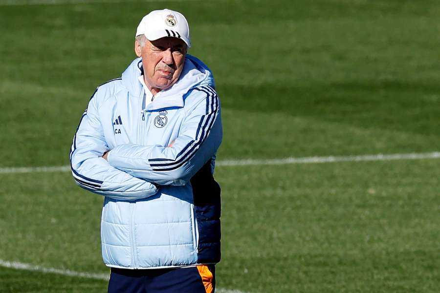 Ancelotti à Valdebebas ce vendredi.