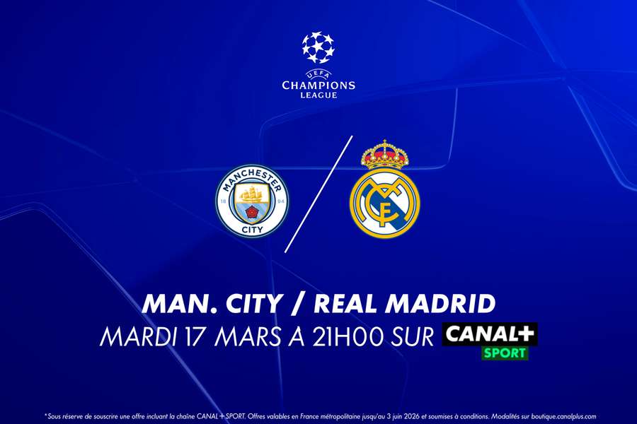 Le Real Madrid et Manchester City s'affrontent pour une place en quarts.