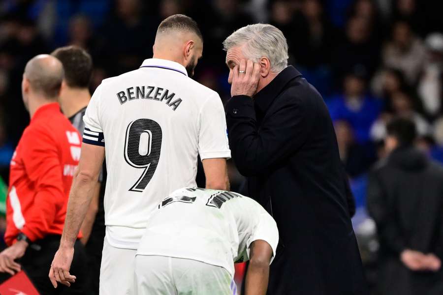 There are doubts over the fitness of Karim Benzema