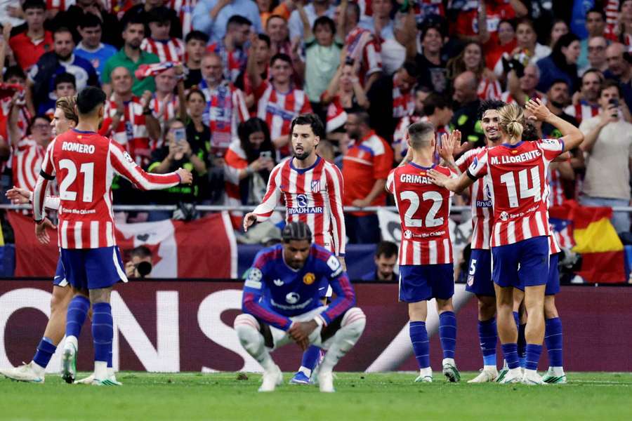 Atlético si poradilo s Manchestrom United.