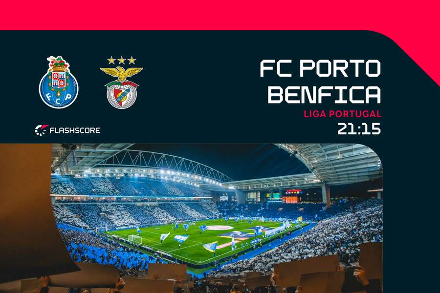 Liga: FC Porto e Benfica em duelo clássico, Sporting atento diante do Braga