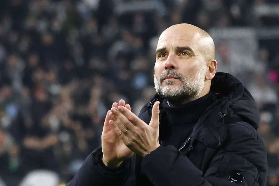 Manchester City manager Pep Guardiola