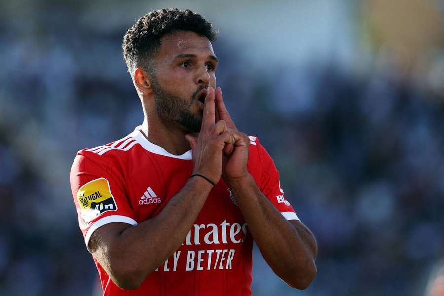 Ramos made his debut for Benfica in 2020