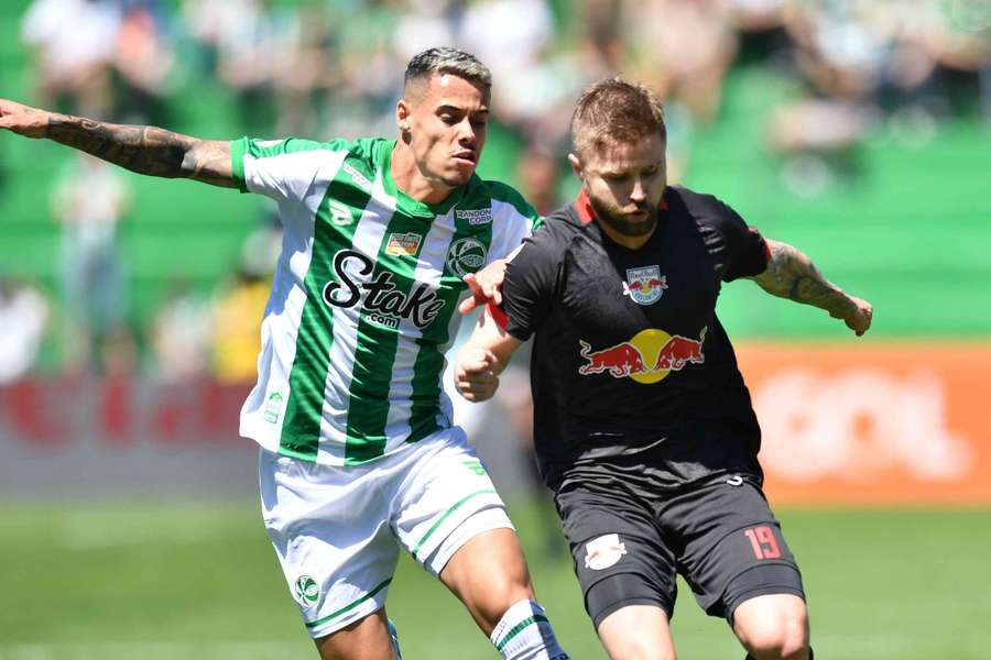 Juventude e Bragantino num jogo intenso