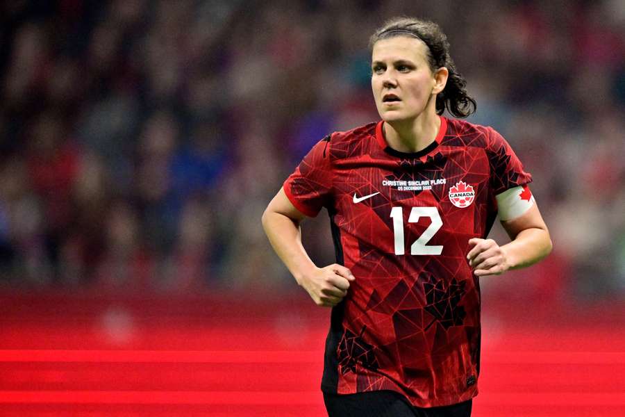 Christine Sinclair retirou-se do futebol internacional no ano passado