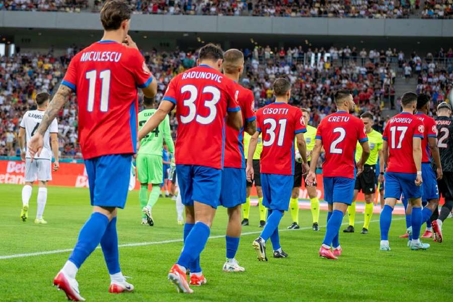 FCSB, înaintea meciului cu Shkendija