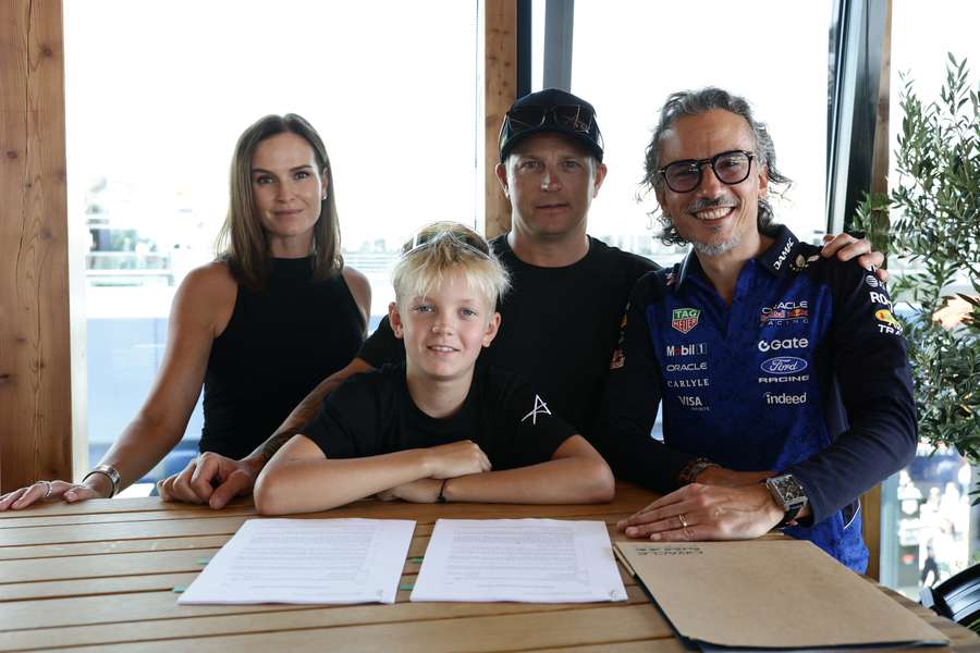 Red Bull zatrudnia 11-letniego syna Kimiego Räikkönena do swojej akademii Red Bull zatrudnia 11-letniego syna Kimiego Räikkönena do swojej akademii