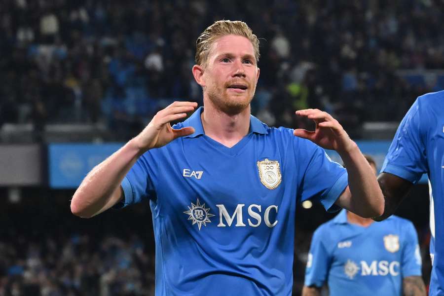 De Bruyne, figura importante del Nápoles De Bruyne, figura importante del Nápoles