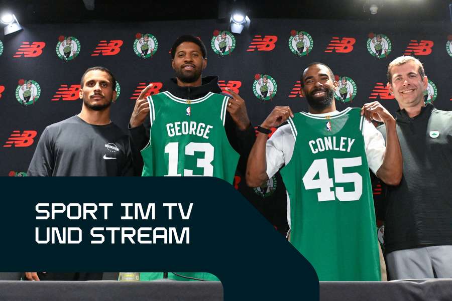 Sport live am Dienstag: Die Boston Celtics haben sich vor dem Start der neuen NBA-Saison mit zwei Veteranen verstärkt. Sport live am Dienstag: Die Boston Celtics haben sich vor dem Start der neuen NBA-Saison mit zwei Veteranen verstärkt.