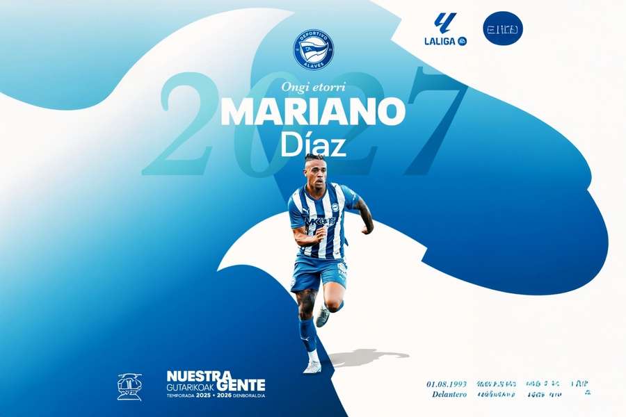 Mariano es nuevo refuerzo del Alavés