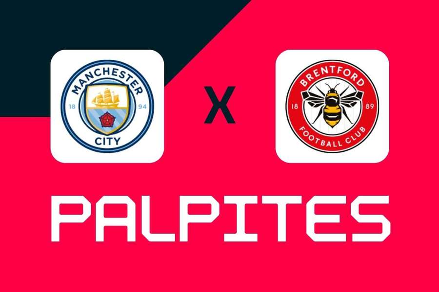 Manchester City x Brentford se enfrentam neste sábado (9), no Etihad Stadium.