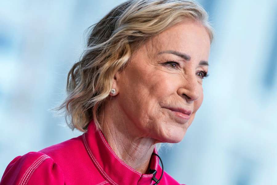 Chris Evert, la un eveniment