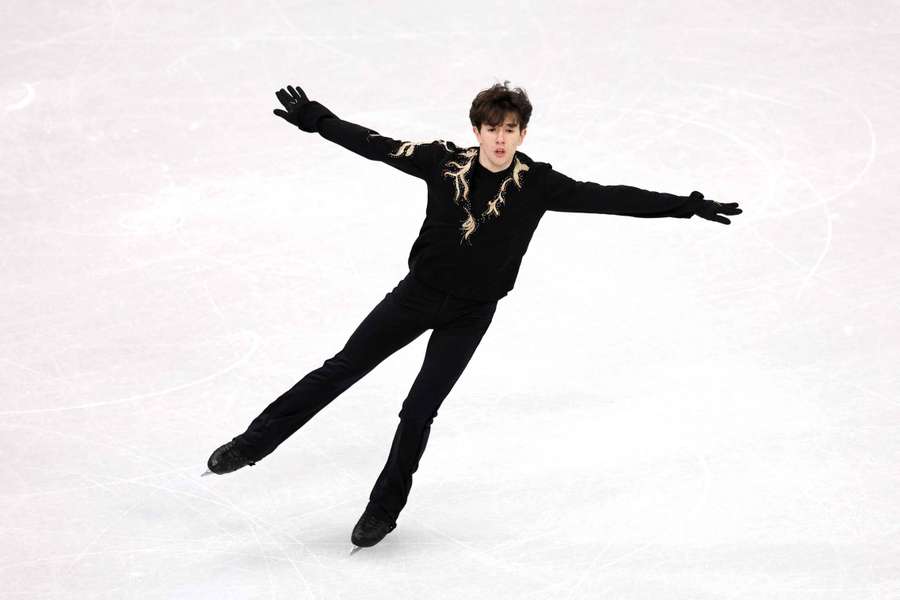 Adam Hagara počas svojho vystúpenia.