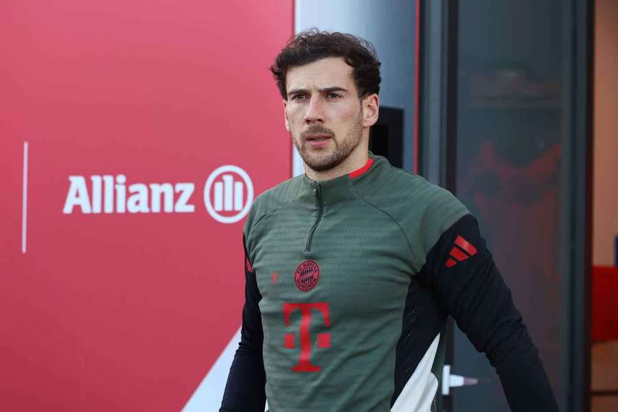 Goretzka in training