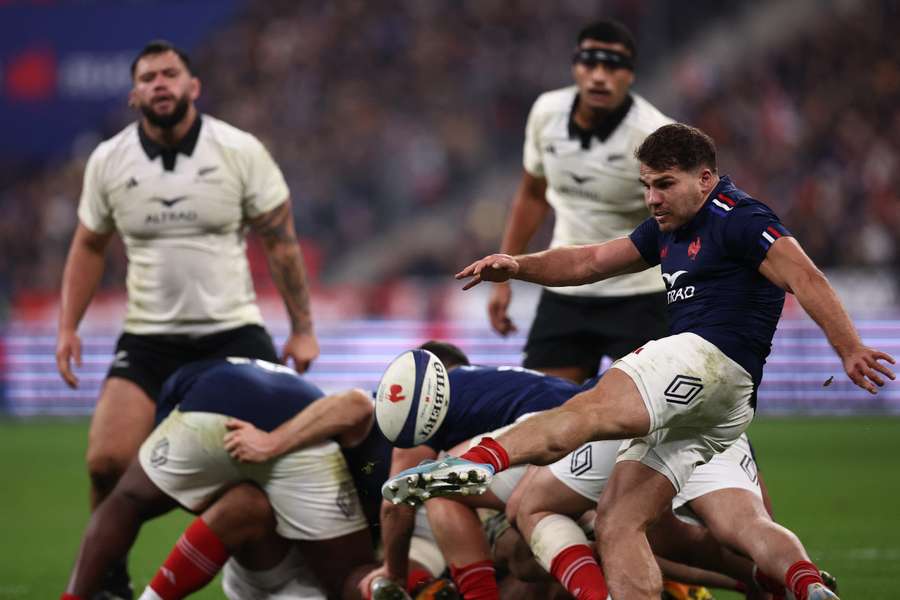 France captain Antoine Dupont pleased with his team's performance in win over New Zealand.